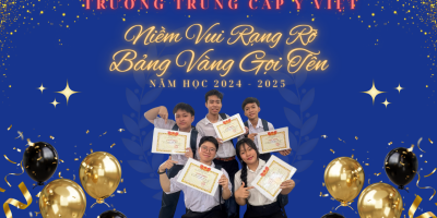 Niềm vui rạng rỡ, bảng vàng gọi tên các học sinh Trường trung cấp Ý Việt năm học 2024 - 2025