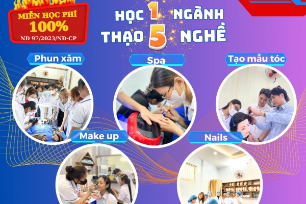 Trường Dạy Nghề Spa Tại Đà Nẵng – Học Nghề Sớm, Lập Nghiệp Nhanh Cho Học Sinh Tốt Nghiệp THCS & THPT