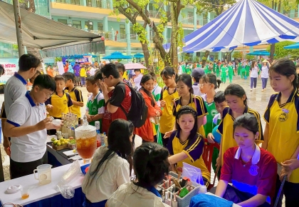 Ý Việt đồng hành cùng ngày hội STEM Trường THCS Nguyễn Đình Chiểu