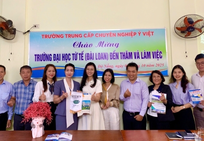 GẶP GỠ VÀ GIAO LƯU CÙNG ĐẠI DIỆN TRƯỜNG ĐẠI HỌC TỪ TẾ (TZU CHI UNIVERSITY – TCU), ĐÀI LOAN GẶP GỠ VÀ GIAO LƯU CÙNG ĐẠI DIỆN TRƯỜNG ĐẠI HỌC TỪ TẾ (TZU CHI UNIVERSITY – TCU), ĐÀI LOAN