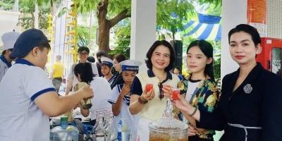 Trải nghiệm thực tế nghề nghiệp cùng Ý Việt tại các Trường THCS giúp học sinh định hướng tương lai