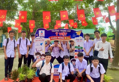 RỘN RÀNG NGÀY TỰU TRƯỜNG K26, KHỞI ĐẦU HÀNH TRÌNH MỚI TẠI Ý VIỆT